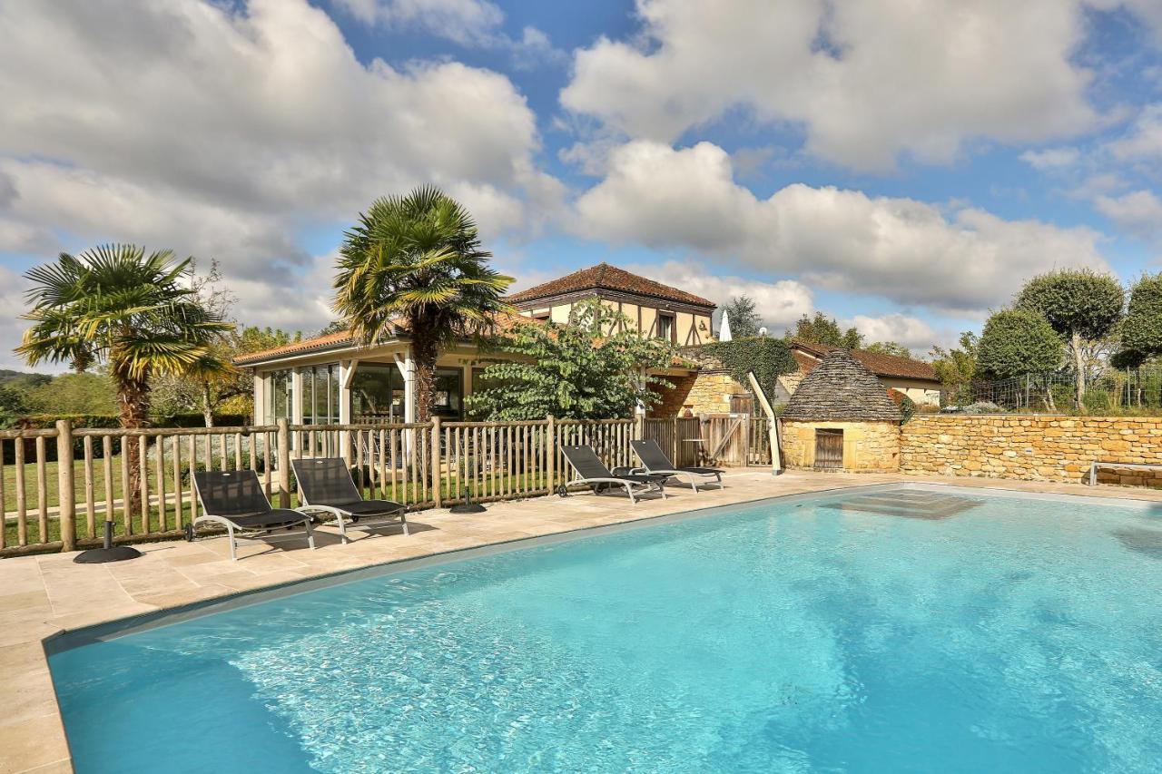 Hotel Le Mas De Castel - Piscine Chauffee Sarlat-la-Canéda Zewnętrze zdjęcie